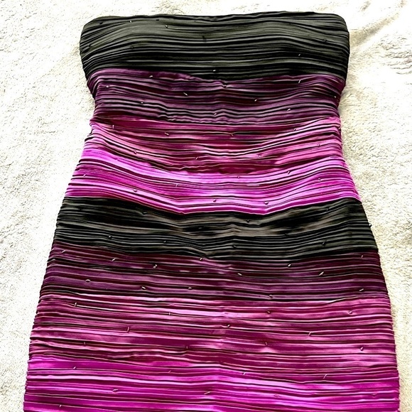 Fabiana New York Mini Strapless Dress! Sparkly! Perfect 4 Date Night!!💕 - Picture 3 of 16